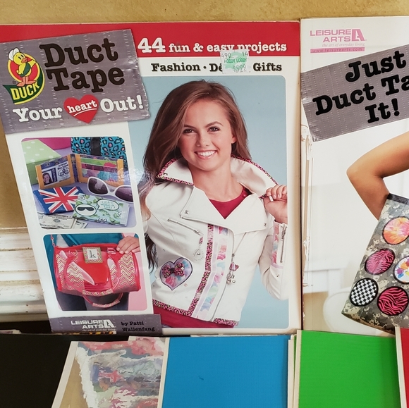 Duck tape rolls and sheets 180 pieces 160 lot - Picture 5 of 8